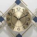 Decorative Clock Metal Wall Art - top_view