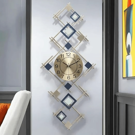 Decorative Clock Metal Wall Art