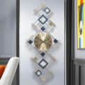 Decorative Clock Metal Wall Art - left_view
