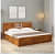 Hideki Sheesham Wood King Size Bed With Box Storage - photo