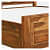 Persia Sheesham Wood Queen Size Bed - right_view