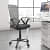 Comet Ergonomic Medium Back Chair in Grey Colour - photo