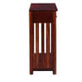 Abbey Sheesham Wood Console Table - top_view
