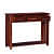 Abbey Sheesham Wood Console Table - rear_view
