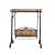 Solid Wood & Iron Hammock, Jhula, Cradle for Home Decor Adjustable - front_view