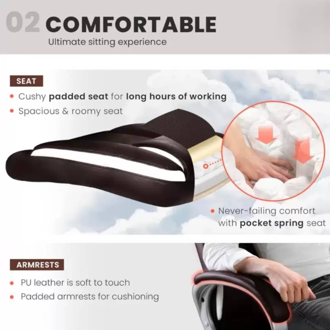 Fortuna D-42 High Back Office Chair