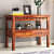 Alex Sheesham Wood Console Table - photo
