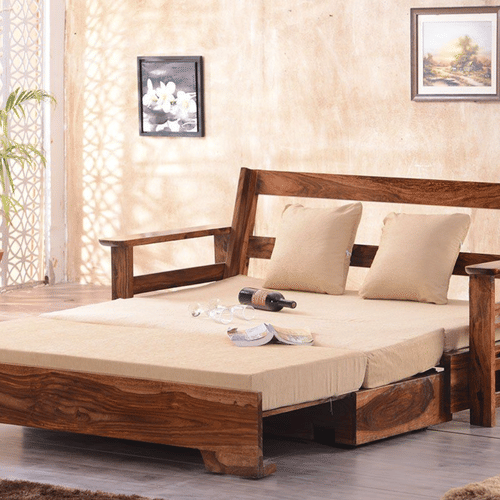 Hamilton Wooden Sofa Cum Bed