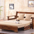 Hamilton Wooden Sofa Cum Bed - front_view