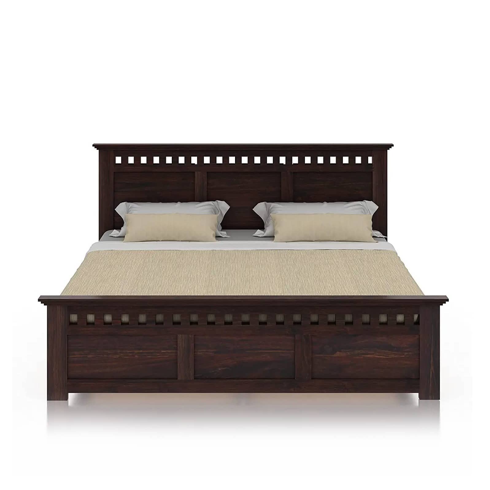 Jacklin Queen Size Bed - Without Storage