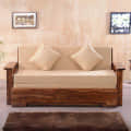 Hamilton Wooden Sofa Cum Bed - photo