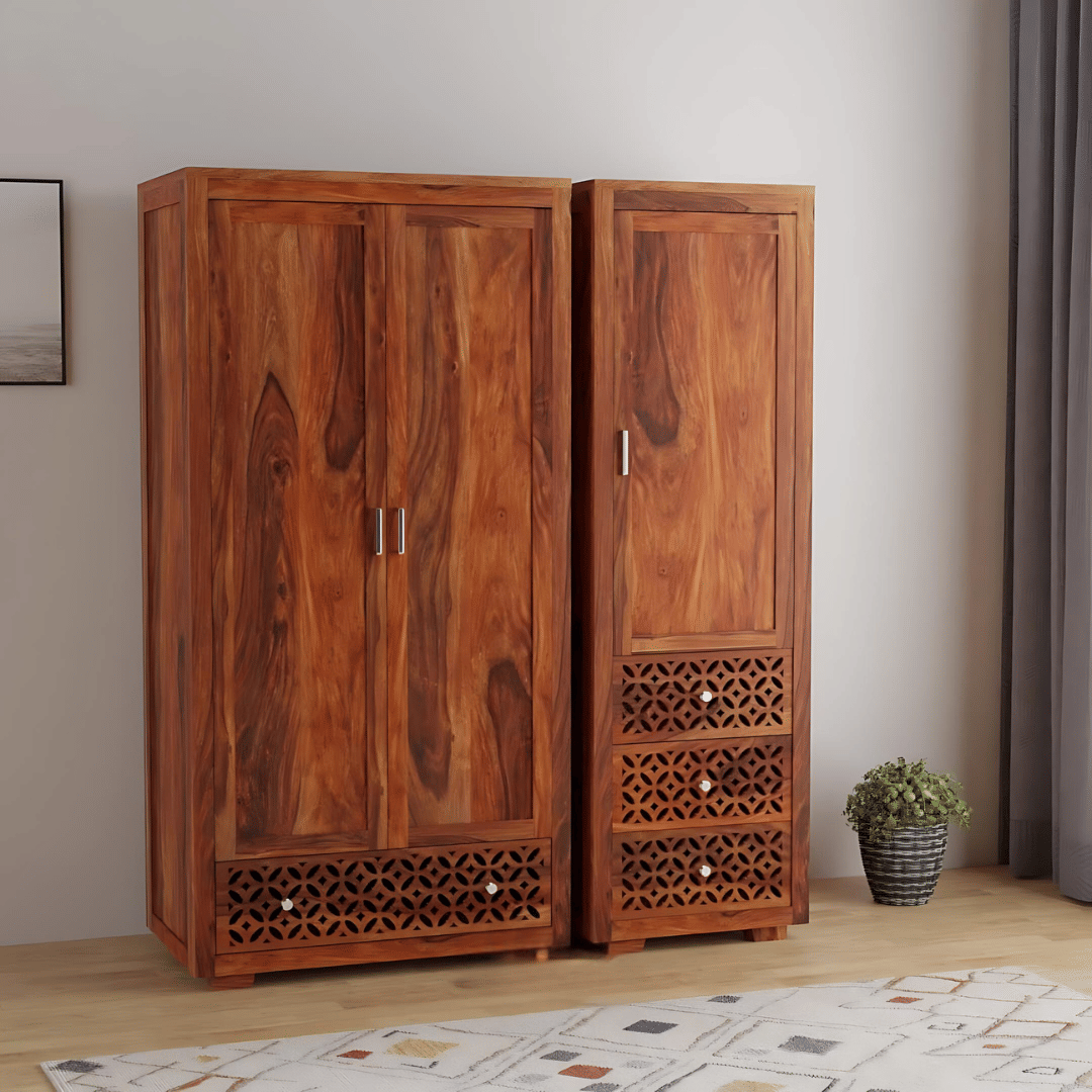 Roncrey 3 Door Multi Utility Wardrobe