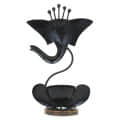 Lord Ganesh Iron Painted Tea Light - left_view