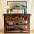 Woodway Console Table in Teak Finish - photo