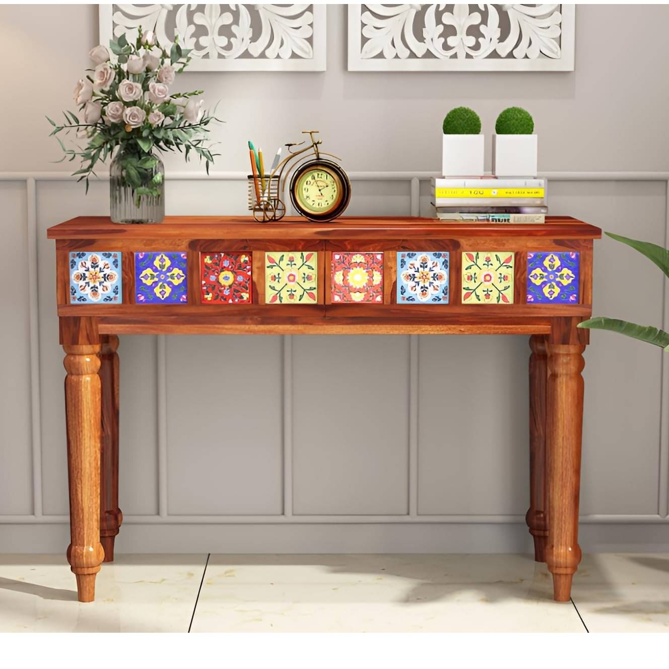 HOWARD WOODEN CONSOLE TABLE