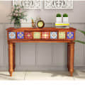 HOWARD WOODEN CONSOLE TABLE - photo