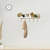 Flower Iron Wall Hanging Hook - top_view