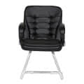 Century Study Chair with Arm (Black) - top_view