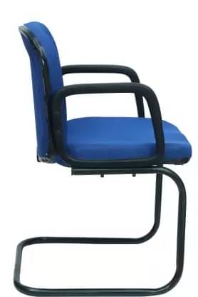 Century Metal Fabric Chair(Blue)