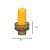Olen glass candle holder - rear_view