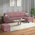 Bingo 5 Seater Fabric Sofa - front_view
