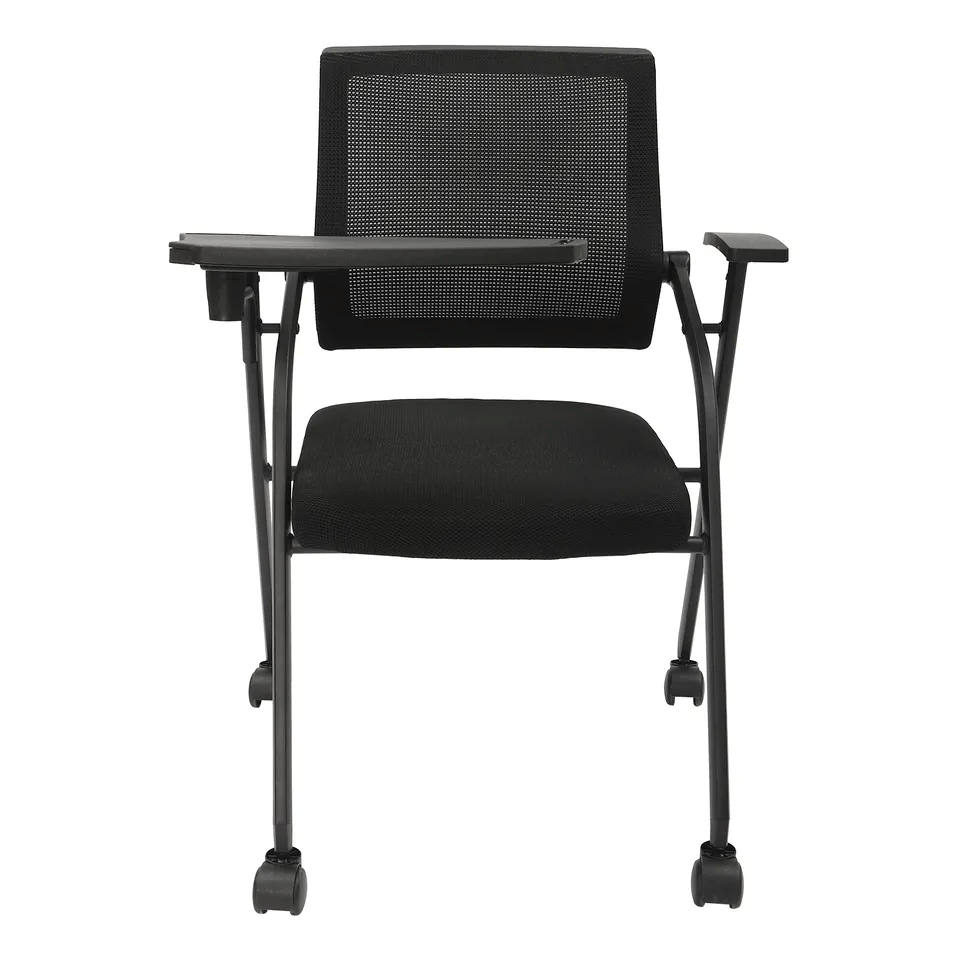 Clint Black Padded Fabric Portable Chairs