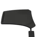 Clint Black Padded Fabric Portable Chairs - bottom_view