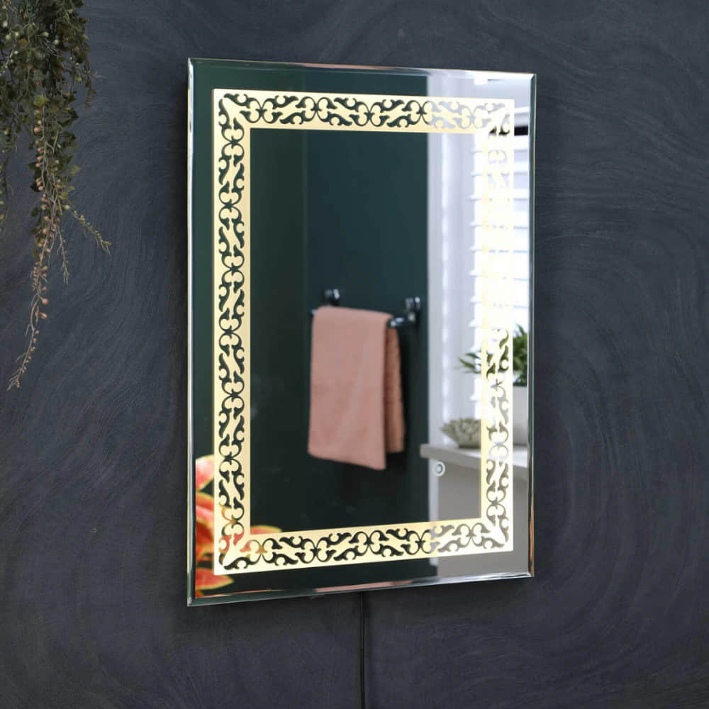 Sconces Glass Touch Sensor LED Mirror - photo