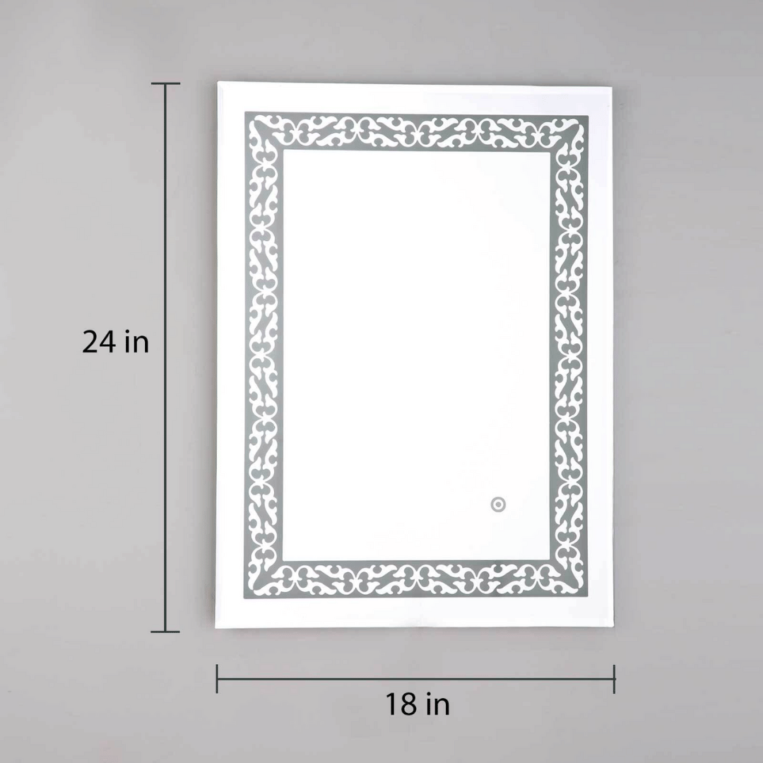 Sconces Glass Touch Sensor LED Mirror - rear_view