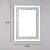 Sconces Glass Touch Sensor LED Mirror - rear_view