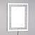 Sconces Glass Touch Sensor LED Mirror - bottom_view
