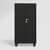 Weston Metal 2 Door Wardrobe - left_view