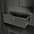 Weston Metal 2 Door Wardrobe - right_view