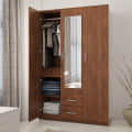 Catalina Engineered Wood 3 Door Wardrobe - photo