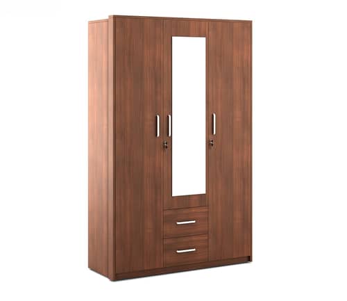 Catalina Engineered Wood 3 Door Wardrobe