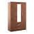 Catalina 3 Door Dressing Almirah - top_view