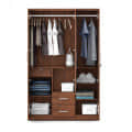 Catalina Engineered Wood 3 Door Wardrobe - rear_view