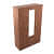 Catalina 3 Door Dressing Almirah - bottom_view