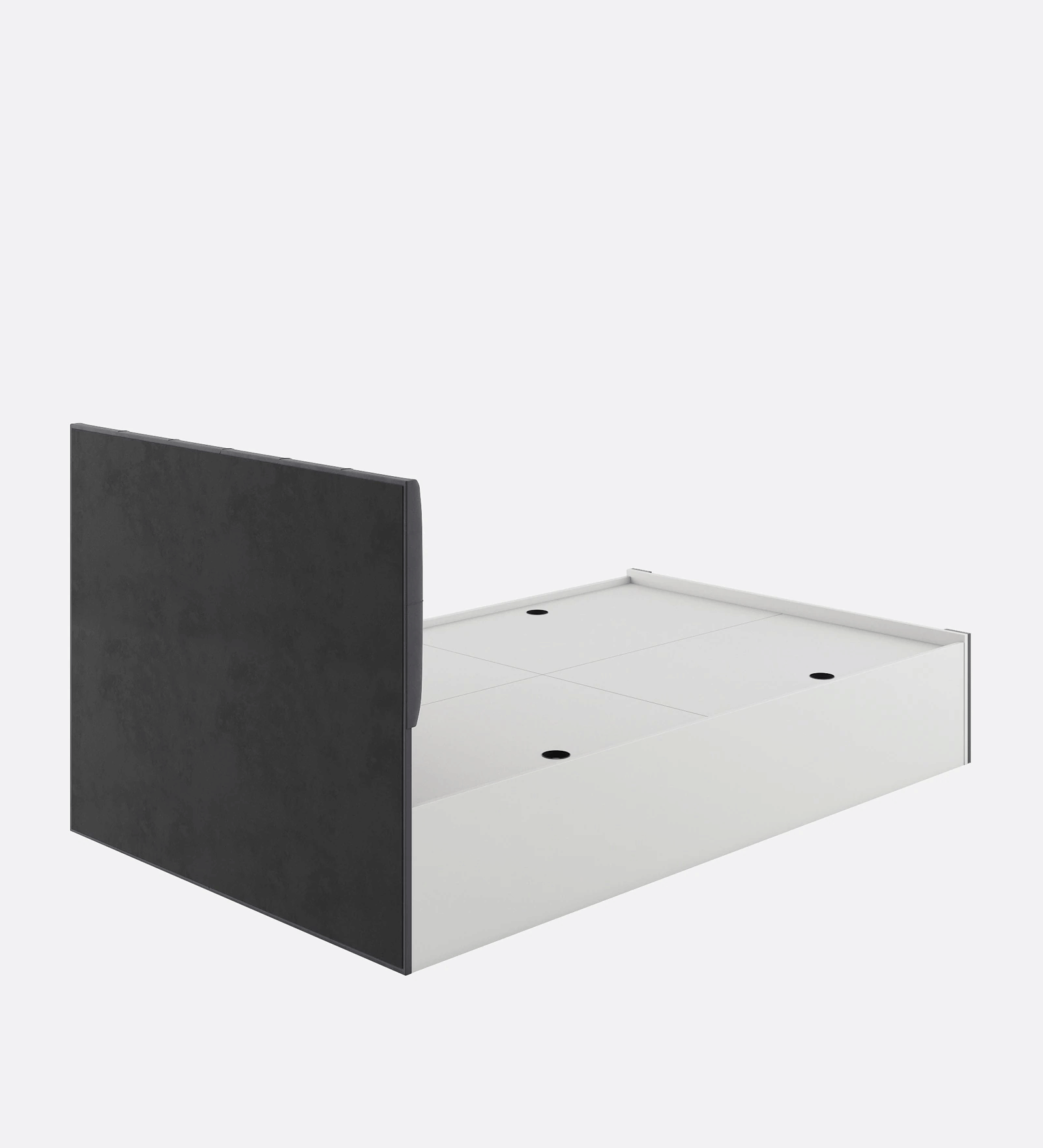 Eva King Size Bed with storage - bottom_view