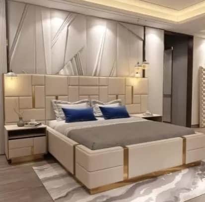 Kaito King size Bed with Storage - front_view