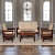 Saamenia Solid Wood 5 Seater Sofa Set - photo