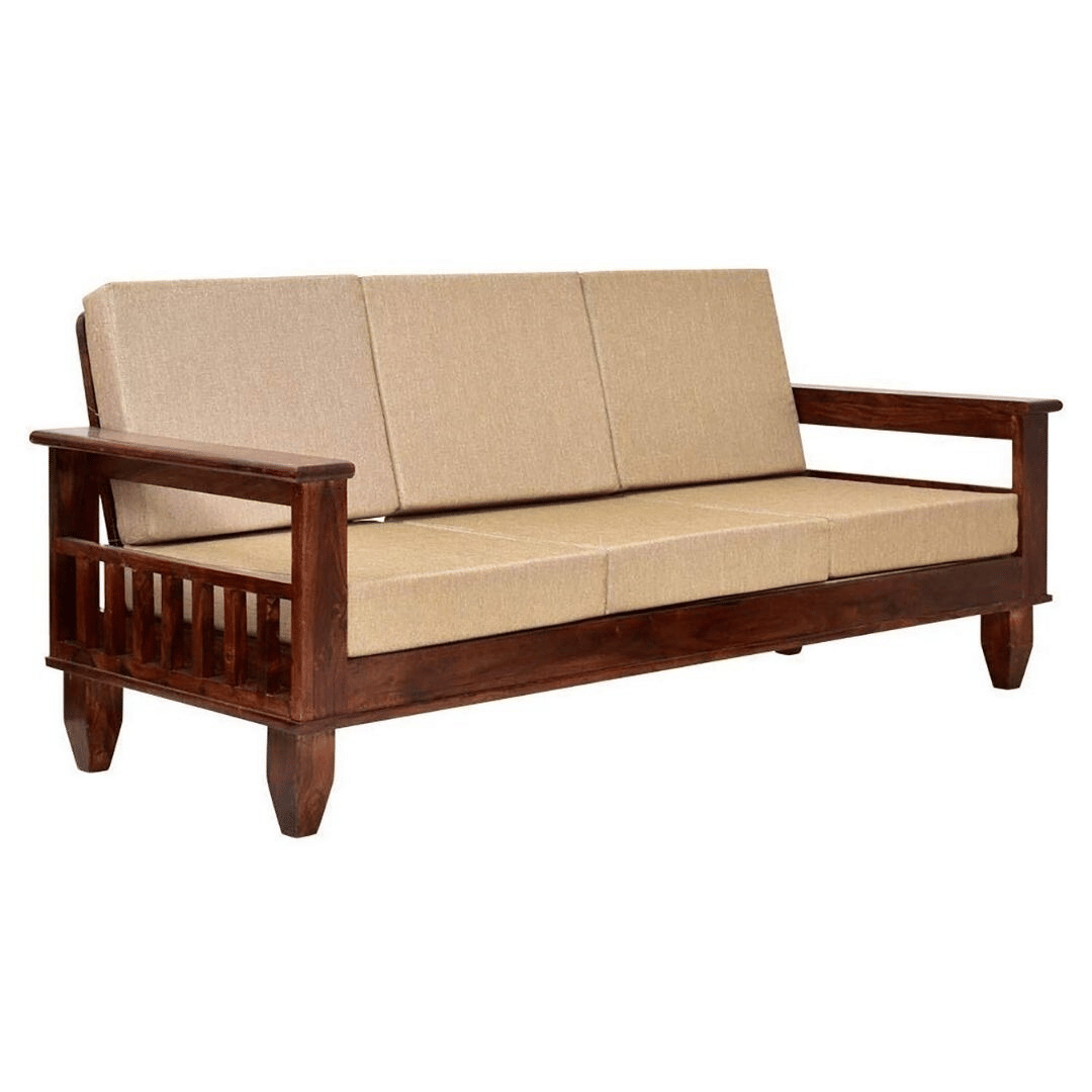 Saamenia Solid Wood 5 Seater Sofa Set