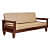 Saamenia Solid Wood 5 Seater Sofa Set - top_view