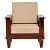 Saamenia Solid Wood 5 Seater Sofa Set - rear_view