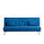 Clovis Fabric 3-Seater Sofa Bed - front_view
