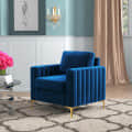 Bristo Upholstered Velvet Club Chair - photo