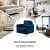 Bristo Upholstered Velvet Club Chair - front_view