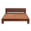 Morgen King Size Bed In Sheesham Wood - front_view