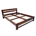 Morgen King Size Bed In Sheesham Wood - left_view