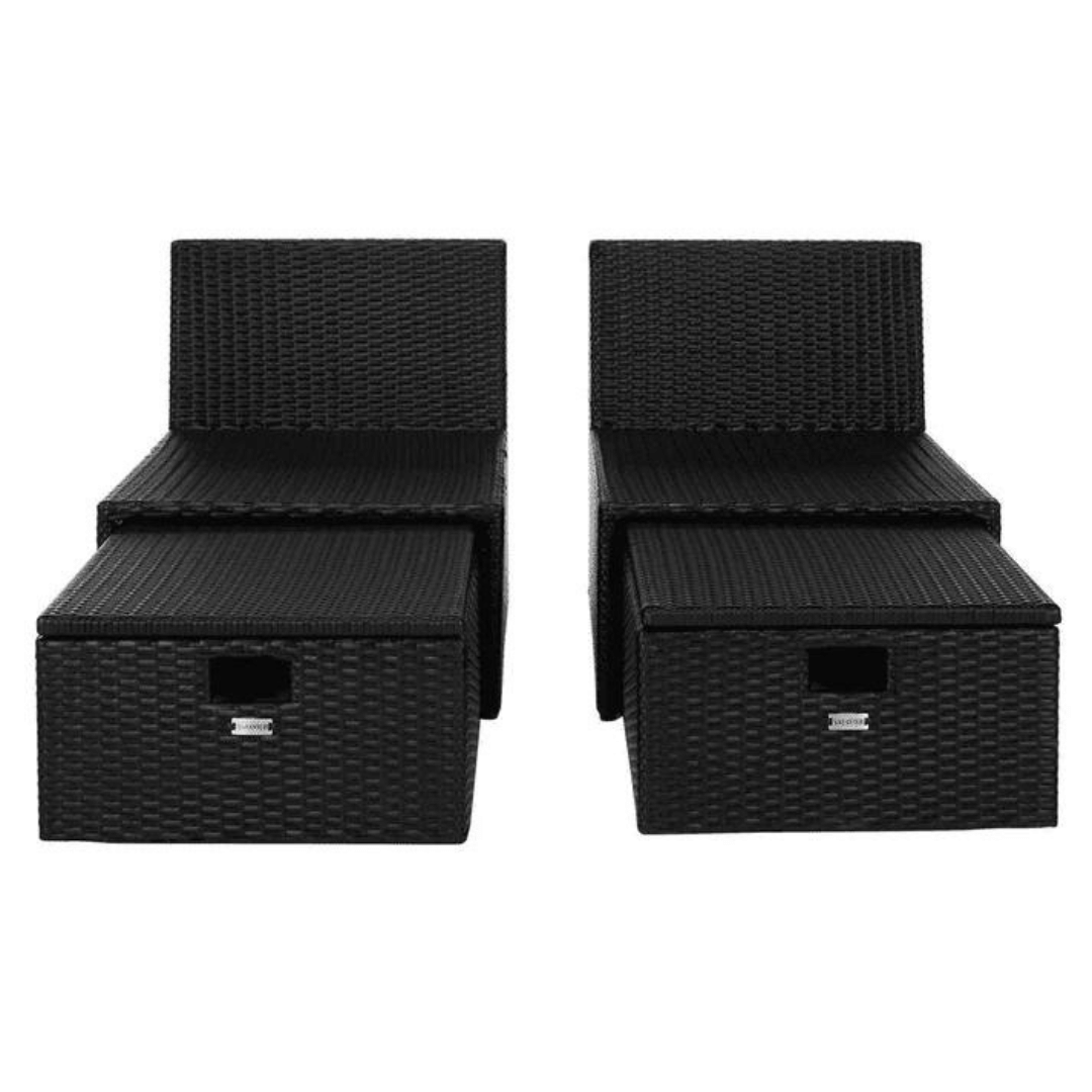 4 Piece Outdoor-Indoor Patio Conversation Set